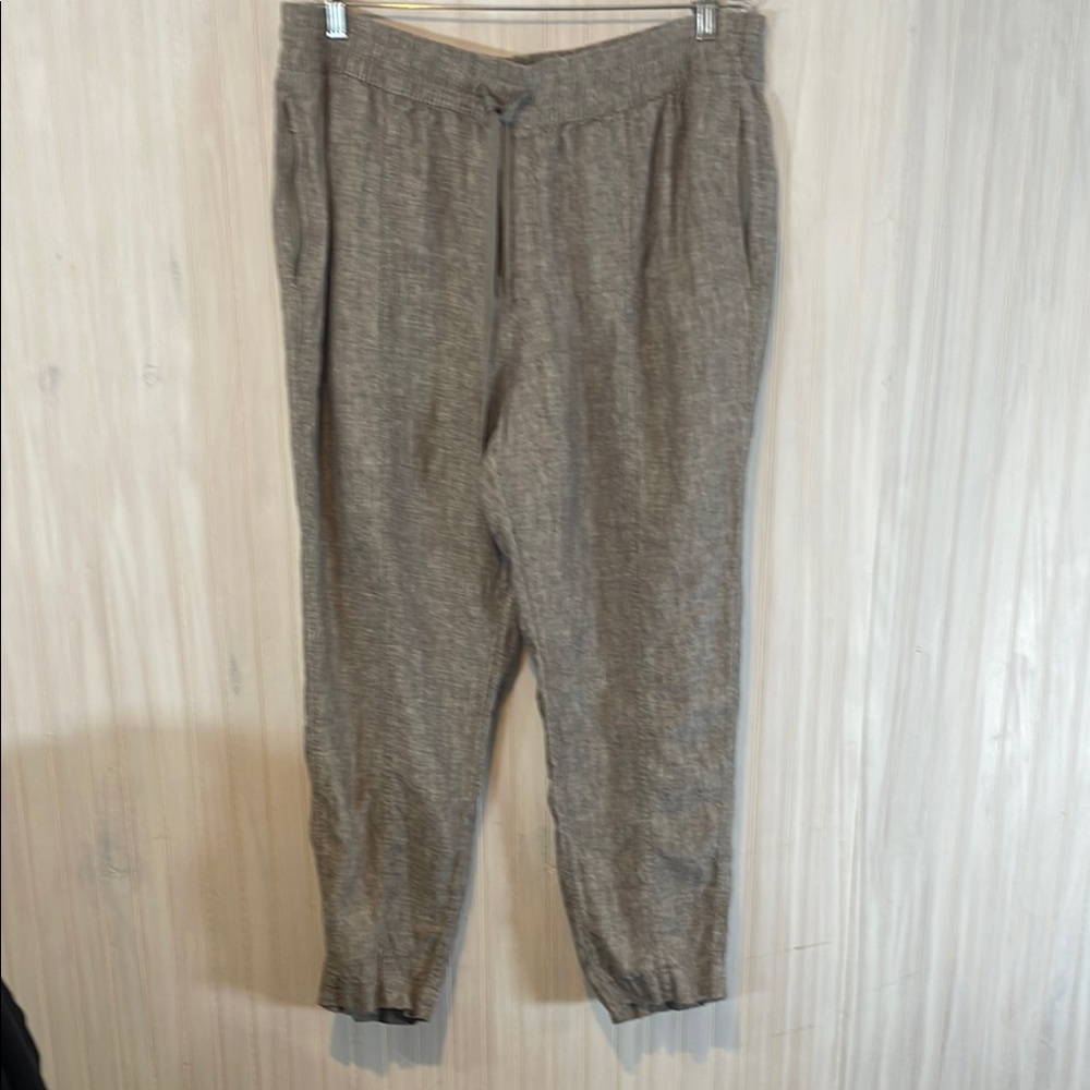 ATHLETA CABO LINEN PANT XL